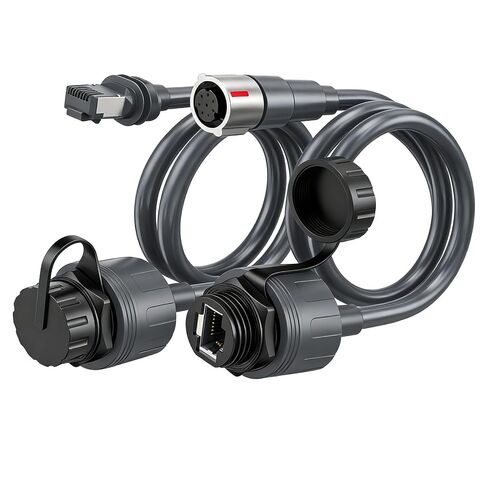 Omabeta Rectangular Satellite SPX Male to RJ45 Adapter High Speed in Saudi Arabia
