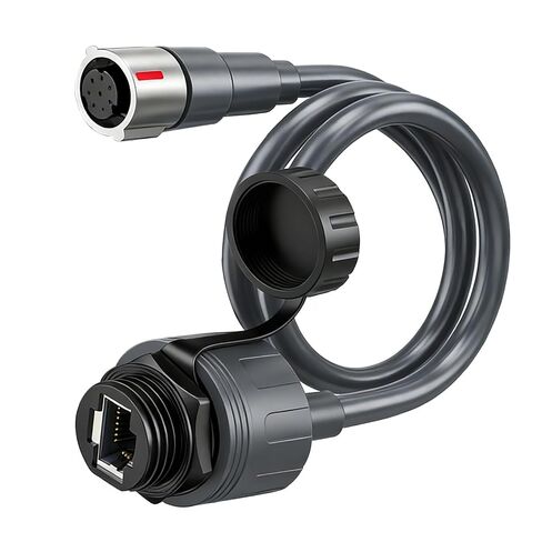 Omabeta Rectangular Satellite SPX Male to RJ45 Adapter High Speed in Saudi Arabia