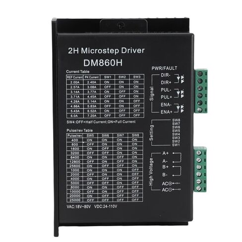 High Performance Optical Isolation Signal Input Stepper Motor Drive for Industrial Automation in Saudi Arabia