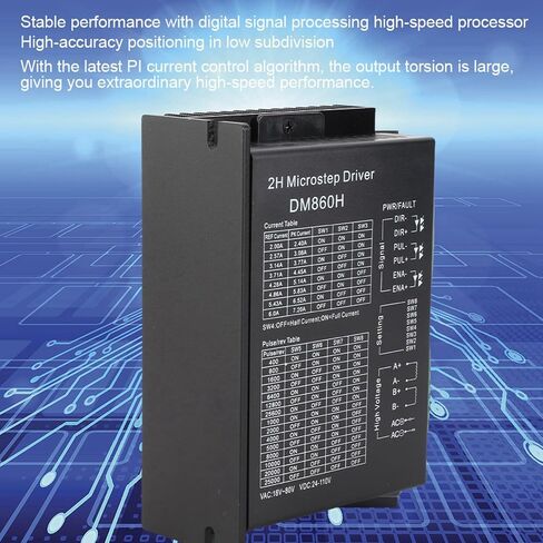 High Performance Optical Isolation Signal Input Stepper Motor Drive for Industrial Automation in Saudi Arabia