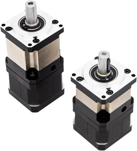 1pcs Motor Nema 17 Square Flange 42mm Planetary Reducer Stepping Motor Low Geared Stepper Motor with Gearbox(Reduction Ratio 40,Driver-UM242) in Saudi Arabia
