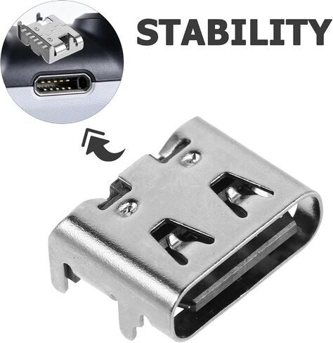 200pcs USB Type-c 6 Pin Female Socket for Fast Charging Data Transfer in Saudi Arabia