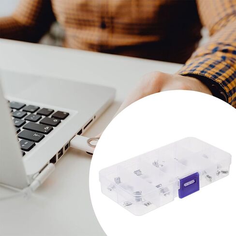 COHEALI Micro USB Female Socket Kit 100pcs 5-pin Copper Connectors in Saudi Arabia