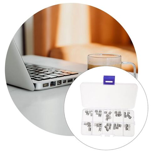 COHEALI Micro USB Female Socket Kit 100pcs 5-pin Copper Connectors in Saudi Arabia
