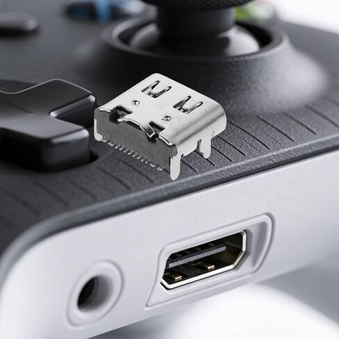 200pcs USB Type C 3.1 16pin Female Socket Metal PCB Mount in Saudi Arabia