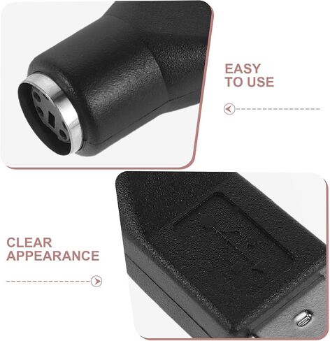 10pcs USB Adaptor for Keyboard and Mouse, Plug and Play Connector in Saudi Arabia