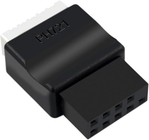 USB 2.0 to TypeE Adapter Small Size and Fast Speed for Desktop Motherboard Port Expansion Conversion Fast Speed Data Transfer in Saudi Arabia