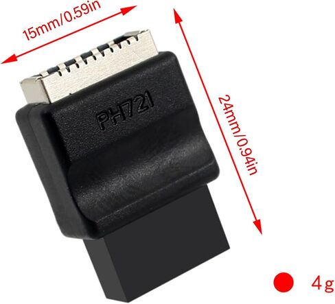 USB 2.0 to TypeE Adapter Small Size and Fast Speed for Desktop Motherboard Port Expansion Conversion Fast Speed Data Transfer in Saudi Arabia