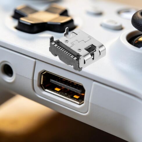 200pcs USB Type C 3.1 Female Socket 16 Pin SMD Metal Connector in Saudi Arabia