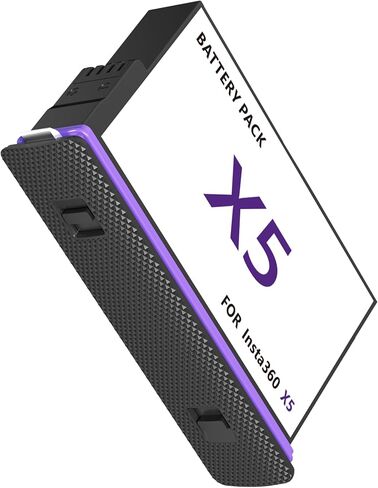 YDW 360 X5 Battery for insta360 x5, 2800mAh High Capacity 1 Packs for Insta360 X5 Camera (1) in Saudi Arabia