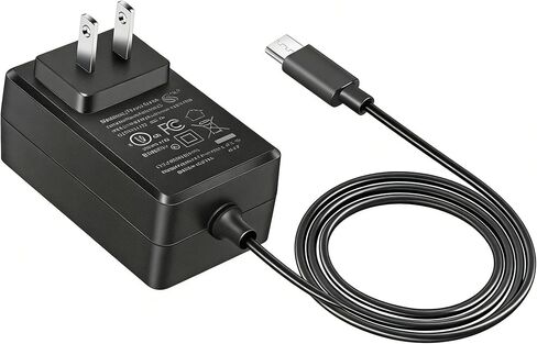 12V 3A USB-C Power Supply | Universal Charger for MeLE Mini PC, AVAPOW Jump Starter & Compatible with 12V 2A/12V 1A Devices | UL Standard Wall Mount Charger, 120cm (47.24in) Cord in Saudi Arabia