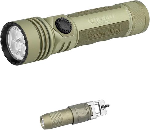 OLIGHT Seeker Ultra Rechargeable LED Flashlight Bundle iUltra Rechargeable EDC Flashlight in Saudi Arabia