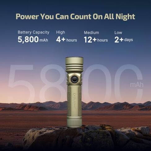 OLIGHT Seeker Ultra Rechargeable LED Flashlight Bundle iUltra Rechargeable EDC Flashlight in Saudi Arabia