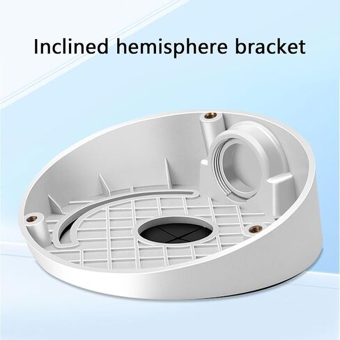 Lightweight Dome Camera Mount Sloped Base with Angled Design for Flexible Surveillances Camera Installation in Saudi Arabia