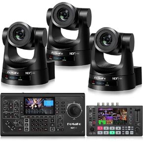 FoMaKo NDI PTZ Camera,30X Optical Zoom, AI Auto-Tracking Gen 3,for Industry Seminar Conference and Industry Lecture Live Streaming(KN30AX3+M4+KC600) in Saudi Arabia