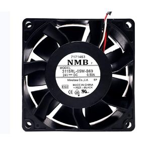 3115RL-05W-B69 24V 0.50A 80X80X38MM 3-Wire Cooling Fan in Saudi Arabia