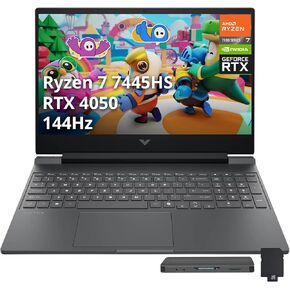 HP Victus 15.6" Full HD 144Hz Gaming Laptop, Intel Core i5-12450H,16GB RAM,1TB PCIe SSD, NVIDIA GeForce RTX 3050, Wi-Fi 6, Backlit Keyboard,Windows 11 Pro, Performance Blue in Saudi Arabia