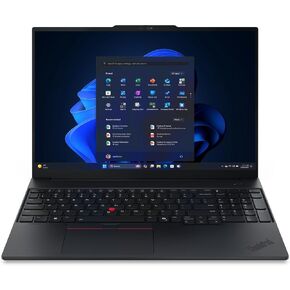 Lenovo 2026 ThinkPad E16 Gen 3 16" WUXGA IPS Laptop 16-Core Intel Core Ultra 7 255H Arc 140T Graphics 64GB DDR5 2TB SSD Thunderbolt 4 USB-C w/DP WiFi AX RJ-45 BT Webcam HDMI2.1 Windows 11 Pro in Saudi Arabia