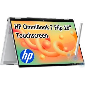 HP OmniBook 7 Flip 2-in-1 Business Laptop, 16" 3K OLED Touchscreen, Intel Ultra 7 258V, 32GB DDR5, 1TB SSD, Next Gen Envy x360, Intel Arc 140V, MPP Stylus, Backlit KB, IR Webcam, Wi-Fi 7, Win 11 in Saudi Arabia