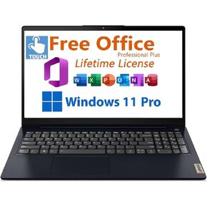 Lenovo 2026 IdeaPad 1i 15.6" FHD Laptop,with Lifetime Office,13th Gen Intel Core i5-1335U,8GB RAM, 256GB SSD,Intel Iris Xe Graphics Win 11 Pro,Wi-Fi 6,10 Hr Battery Life Abyss Blue in Saudi Arabia