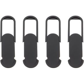 6pcs Webcam Privacy Covers for Laptop and Webcam, Sliding Black in Saudi Arabia