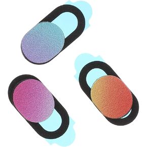 Healeved 3pcs Webcam Privacy Cover Set for Laptop and Tablet Computer, Abs Material Camera Protector with Convenient Slide Function, Multi-Function Privacy Security Caps that Do Not Affect in Saudi Arabia