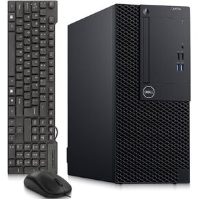 Dell Optiplex Tower Desktop Computer PC - Intel Core i5-9500 9th Gen 3.0GHz - 16GB DDR4 RAM - 256GB SSD - Keyboard & Mouse - WiFi - Window 11 Pro (Renewed) in Saudi Arabia