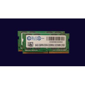 CMS 32GB (2X16GB) DDR4 25600 3200MHz Non ECC SODIMM Memory Ram Upgrade Compatible with Dell/Alienware® Optiplex 7090 Micro, 7090 Ultra (UFF), 7490 All-in-One - D114 in Saudi Arabia