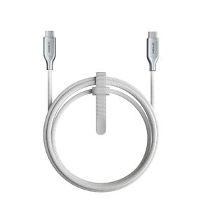 NOMAD USB-C Cable 1.5M White V3, USB-C to USB-C Built with Kevlar, Charging Cable USB C, USB Type C Cable Fast Charging in Saudi Arabia