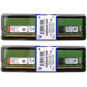 Kingston Memory Bundle with 32GB (2 x 16GB) DDR4 PC4-21300 2666MHz Memory DIMMs Compatible with Dell PowerEdge T340, R240, R340 Servers in Saudi Arabia