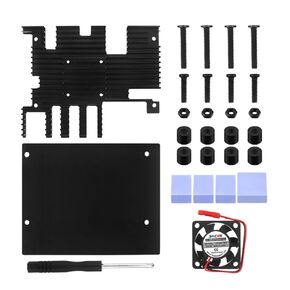 Aluminum Alloy Heat Dissipation Case Kit for Orange Pi 5 Plus in Saudi Arabia