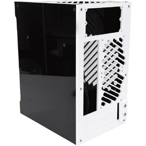 Small PC Case Acrylic 360 Degree Open Cooling Desktop Gaming Case for PC Enthusiasts 292x220x165mm in Saudi Arabia