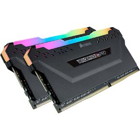 Corsair CMW16GX4M2C3200C14 Vengeance RGB PRO 16GB (2x8GB) DDR4 3200 (PC4-25600) C14 Desktop Memory - Black PC Memory in Saudi Arabia