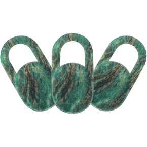 3pcs Green Webcam Slider Covers for Laptop and Phone, Plastic Privacy Lens Protectors with Leaves No Residue Feature, Easy to Use Minimalist Camera Cover Slide for Enhanced Privacy in Saudi Arabia