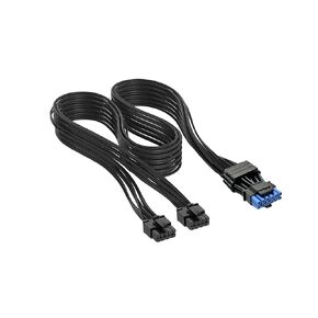 Premium 600W 2X 8-Pin to PCIe 12V-2x6 Type 4 PSU Power Cable for Corsair in Saudi Arabia