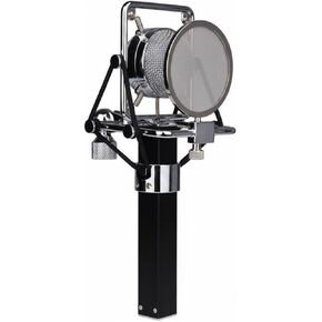 Simhoa Audio Device Cover Kit Body Housing Handheld Condenser Mic Parts Metal Frame with Wind Screen Support for Practical Working Mic Body Suitable for Music Studio Builds Repairs Home in Saudi Arabia