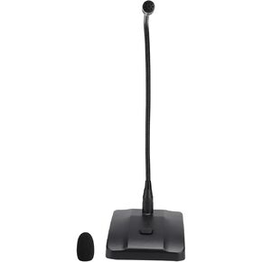 Zopsc Desktop Wired Conference Gooseneck Microphone with Heart Shape Directivity, Capacitive Mini Mic for Meetings, 5m Audio Cable, 80Hz 1200Hz Frequency Response, Mechanical Self in Saudi Arabia