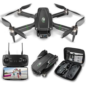 Drones with Camera for Adults 4K 1080P, Mini Drone with Camera, Altitude Hold, One Key Take Off/Landing, Headless Mode, 3D Flip, 3 Speed Mode, Foldable Remote Control Drone with 2 Batteries for Beginners in Saudi Arabia