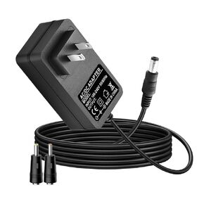 6V 2A Power Supply AC Adapter DC 6Volt Power Adapter Charger DC in 6V Power Cord for Elliptical ProForm XP 110, Speakers, Digital Photo Frames Equipment DC6V 5.5mm x 2.1mm/5.5mm x 2.5mm in Saudi Arabia