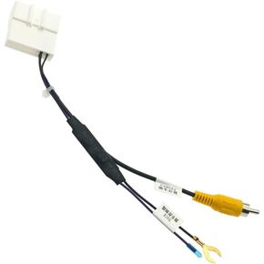 24Pin Car Parking Reverse Rear View Back Up Camera Video in Plug Converter Cable Adapter for Hyundai Santa Fe IX45/IX35/KIA Sorento K3 Sportage Cerato High Trim Models in Saudi Arabia