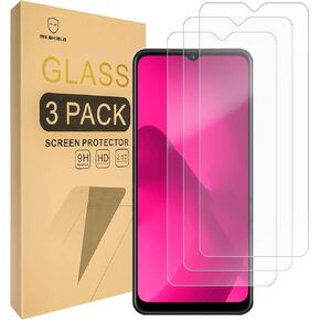Mr.Shield 3-Pack Tempered Glass Screen Protector for T-Mobile (REVVL 7) 5G in Saudi Arabia