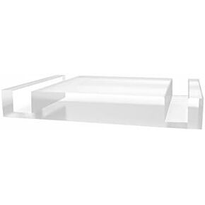 FixtureDisplays Clear Cellphone Holder Tablet Stand Acrylic Sharp Angle Look Groove is 13mm Deep in Saudi Arabia