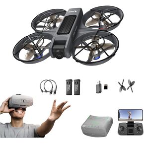 FPV Drones with HD Camera and VR Goggles Kit, Brushless Drone for Adults in Saudi Arabia