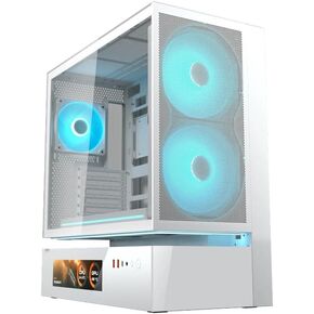 Cougar CFV235 Mesh Vision - ARGB Mid-Tower Case - White in Saudi Arabia