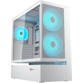 Cougar CFV235 Mesh - ARGB Mid-Tower Case - White in Saudi Arabia