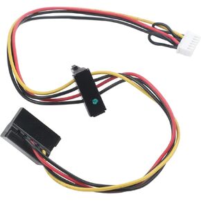 6Pin to 2-Port HDD for sata for Power Socket Cable for Acer Mainboard, 37cm Internal Hard Drive Adapter Connector with Stable Signal Transmission for Computer PC Building and Upgrade in Saudi Arabia