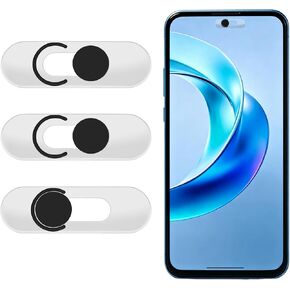 3 Pcs Front Camera Cover for Phone Ipad, Webcam Blocker for Cell Front Camera Covers, Privacy Slider Protects Your Phone Security Black in Saudi Arabia