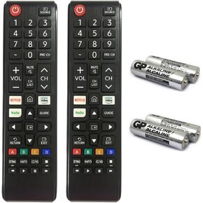 Universal Remote for Samsung Smart TV 2 Pack No Setup, Batteries Included in Saudi Arabia