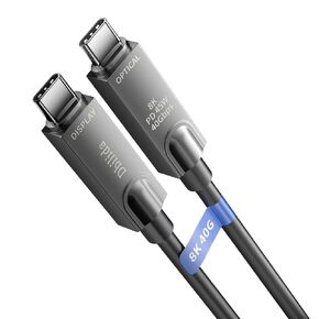 8K Fiber Optic USB C Cable 75FT, 10Gbps USB 3.2 Gen 2 Cable 8K@60Hz, 4K@144Hz, USB 3.1 Gen 2 Cable for Microsoft Azure/Logitech Brio 4K Webcam USB C Cable/Aver/Vaddio Webcam, Intel RealSense in Saudi Arabia