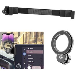 Car Magnetic Phone Mount for Toyota RAV4 2013 2014 2015 2016 2017 2018 Auto Interior Accessories Best Cellphone Holder Mobile Cradle Cell Phones Navigation Charging Screen Stand Accessory in Saudi Arabia